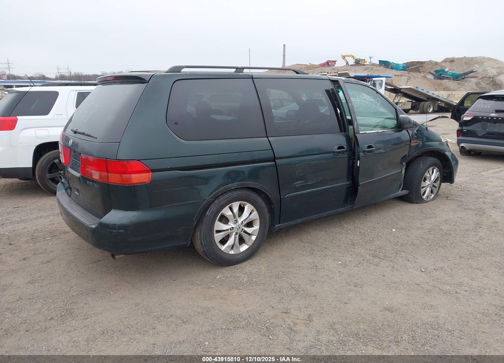 2001 HONDA ODYSSEY EX VIN: 2HKRL18641H619881