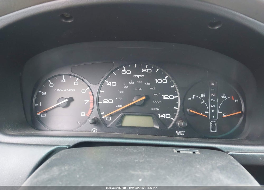 2001 HONDA ODYSSEY EX VIN: 2HKRL18641H619881