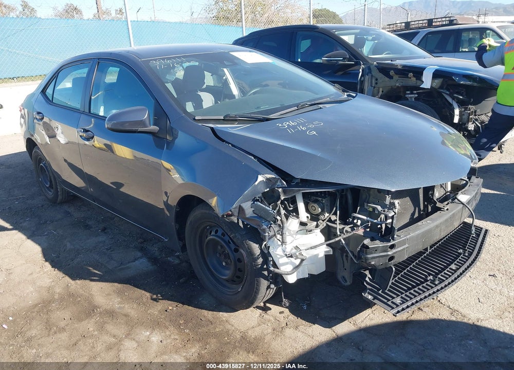 2017 TOYOTA COROLLA L VIN: 5YFBURHE3HP657779
