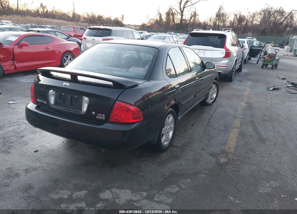 2006 NISSAN SENTRA 1.8S VIN: 3N1CB51D96L625033