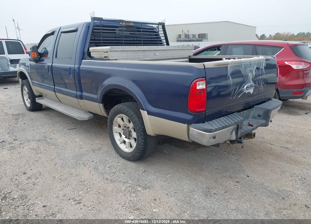 2008 FORD F-250 FX4/KING RANCH/LARIAT/XL/XLT VIN: 1FTSW21598EE23770