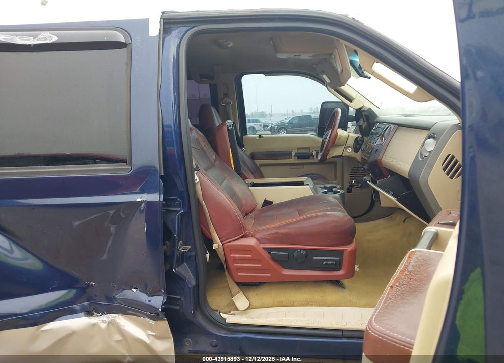2008 FORD F-250 FX4/KING RANCH/LARIAT/XL/XLT VIN: 1FTSW21598EE23770