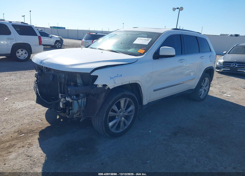 2013 JEEP GRAND CHEROKEE LAREDO VIN: 1C4RJFAG9DC620076