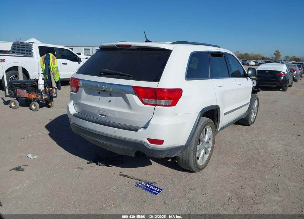2013 JEEP GRAND CHEROKEE LAREDO VIN: 1C4RJFAG9DC620076