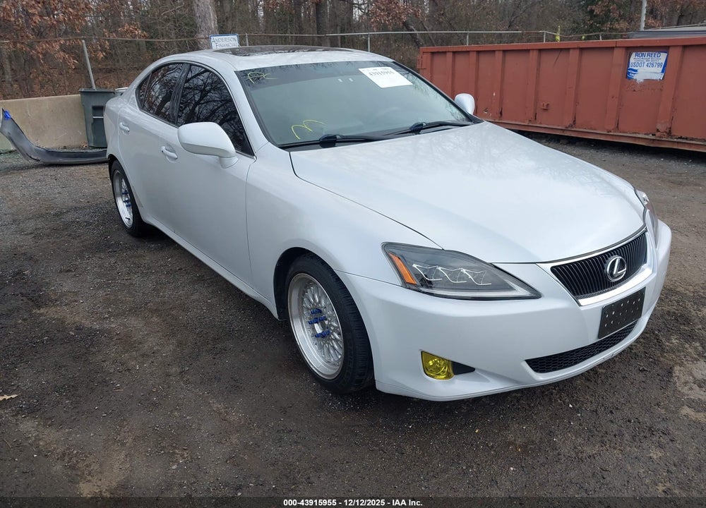 2006 LEXUS IS 250 VIN: JTHBK262465006806