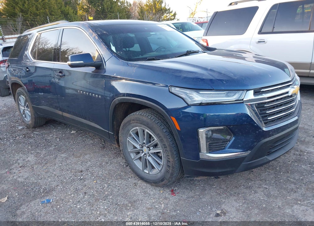 2022 CHEVROLET TRAVERSE FWD LT CLOTH VIN: 1GNERGKW4NJ187144