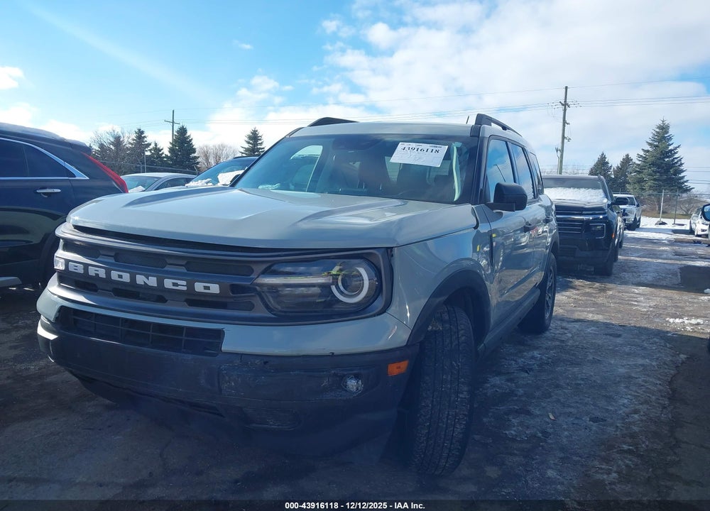 2022 FORD BRONCO SPORT BIG BEND VIN: 3FMCR9B63NRE02574