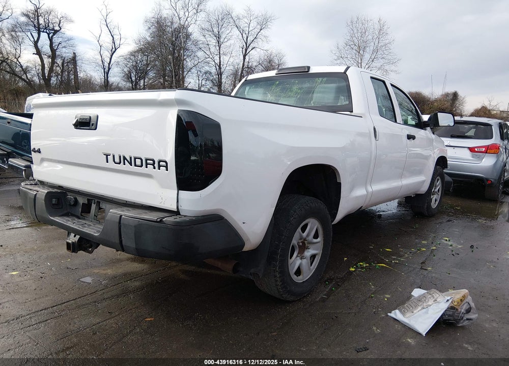 2016 TOYOTA TUNDRA SR 4.6L V8 VIN: 5TFRM5F13GX101589