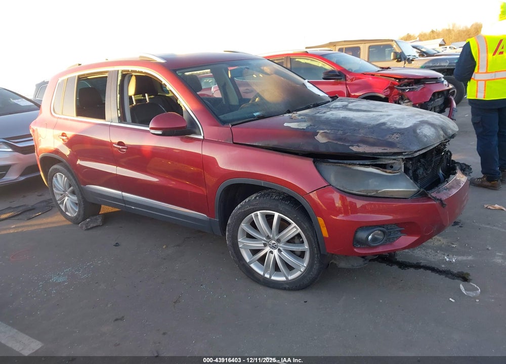 2013 VOLKSWAGEN TIGUAN SE VIN: WVGAV3AX1DW057762