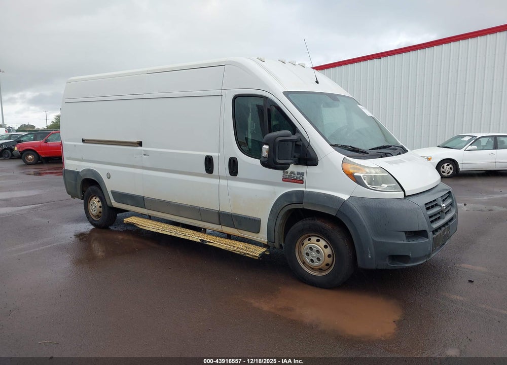 2016 RAM PROMASTER 2500 HIGH ROOF VIN: 3C6TRVDG6GE128016