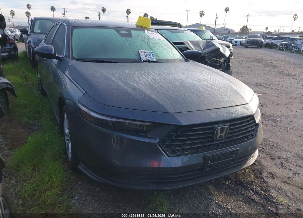 2025 HONDA ACCORD LX VIN: 1HGCY1F20SA005475