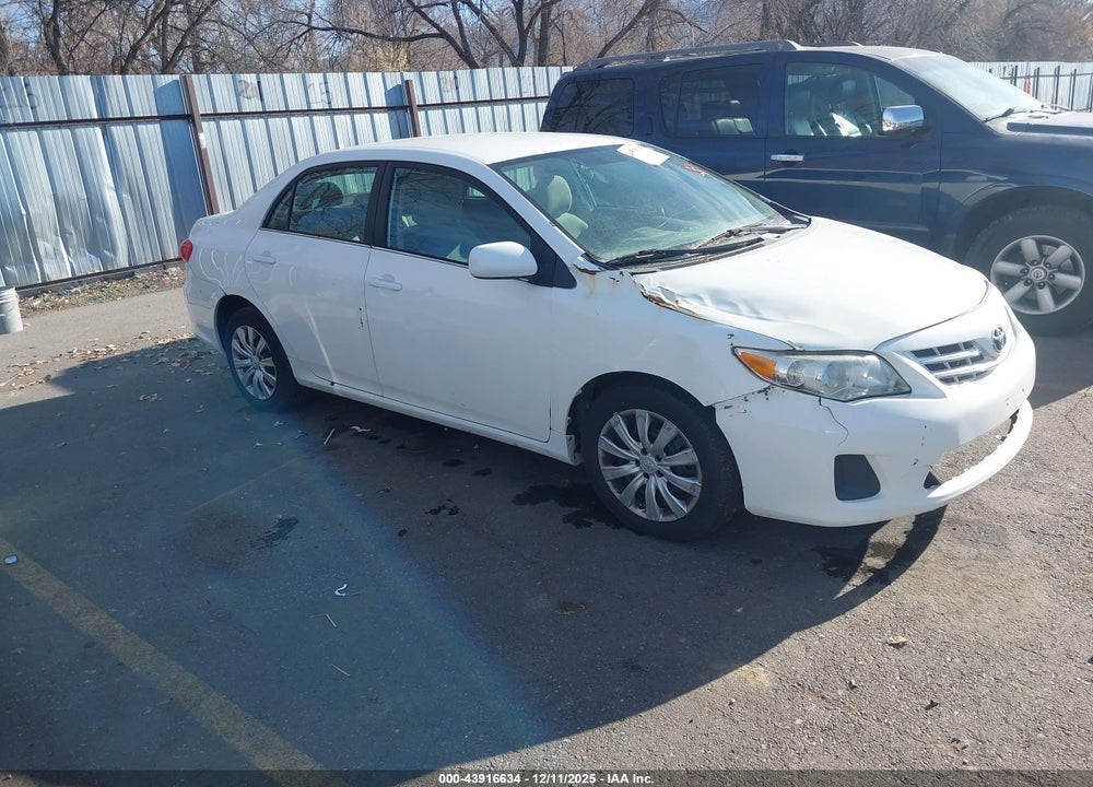 2013 TOYOTA COROLLA LE VIN: 5YFBU4EE9DP168546