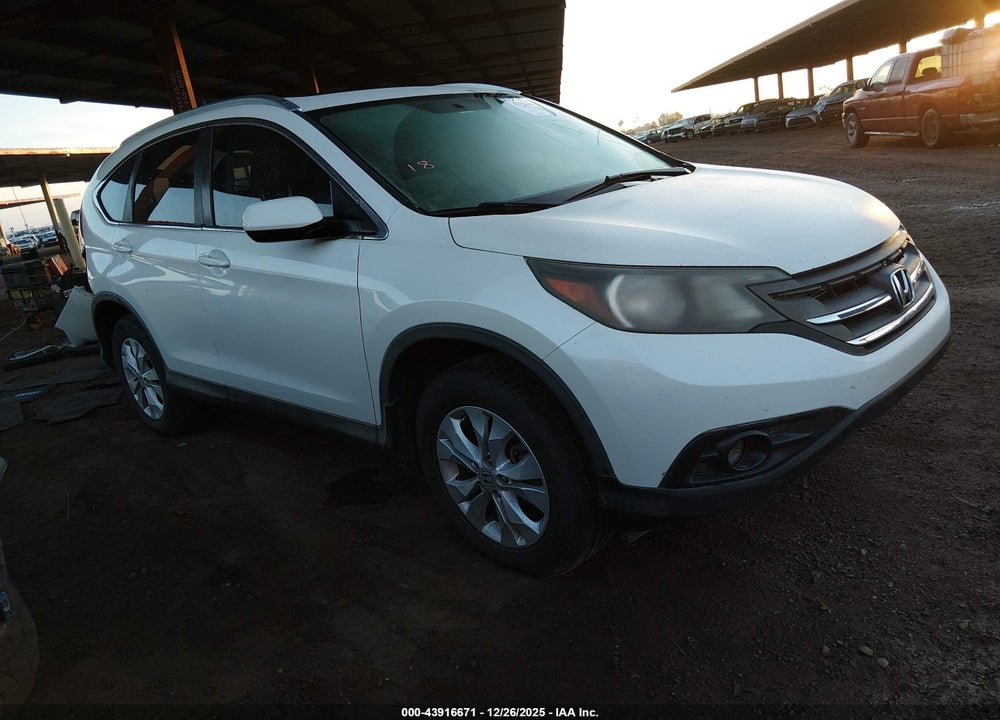 2012 HONDA CR-V EX-L VIN: 5J6RM4H72CL071055