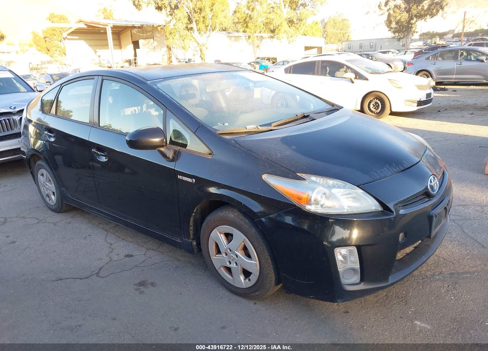2011 TOYOTA PRIUS THREE VIN: JTDKN3DU7B0270872