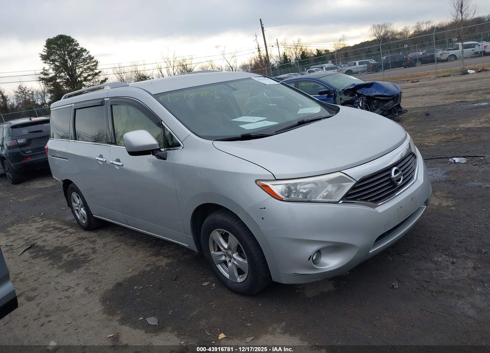 2016 NISSAN QUEST PLATINUM/S/SL/SV VIN: JN8AE2KP2G9156661