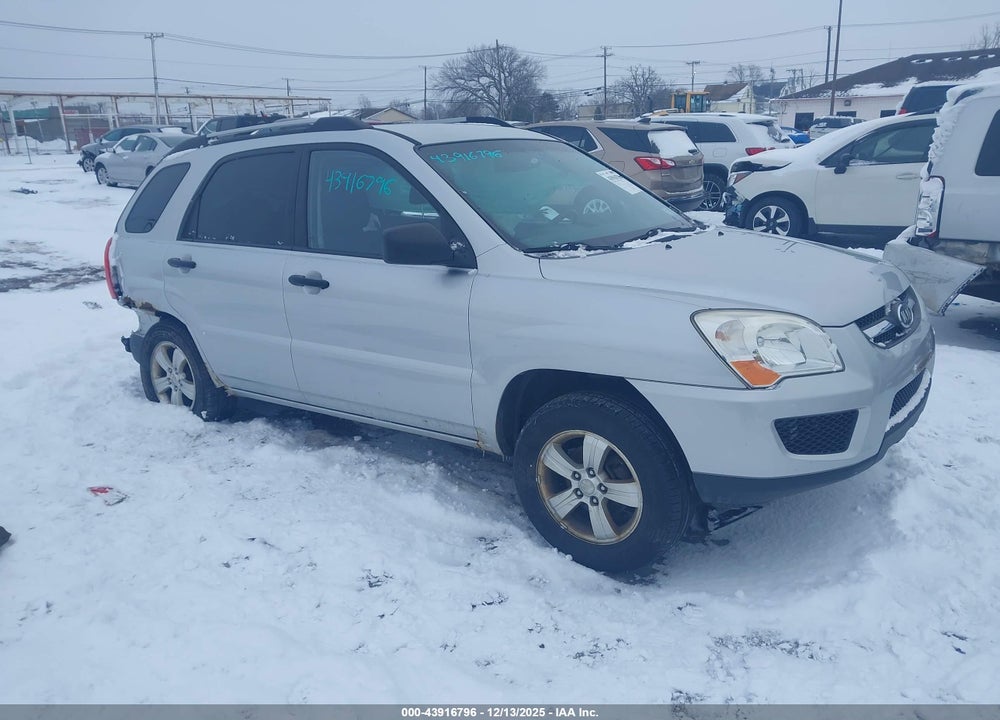 2009 KIA SPORTAGE LX VIN: KNDJF724197624454
