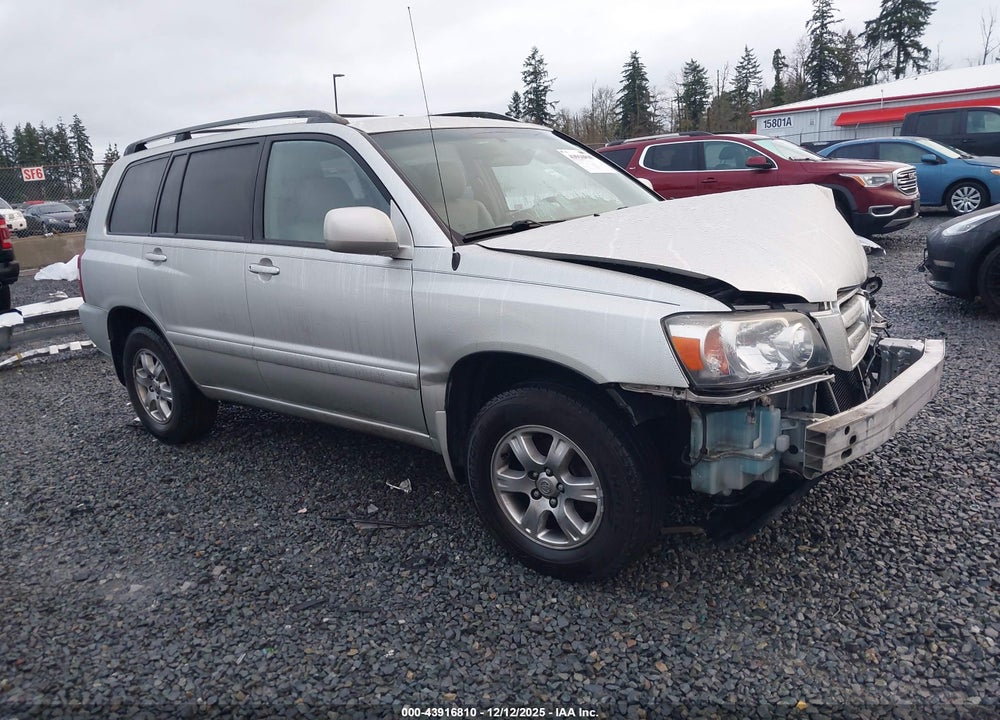2006 TOYOTA HIGHLANDER V6 VIN: JTEEP21A060178449