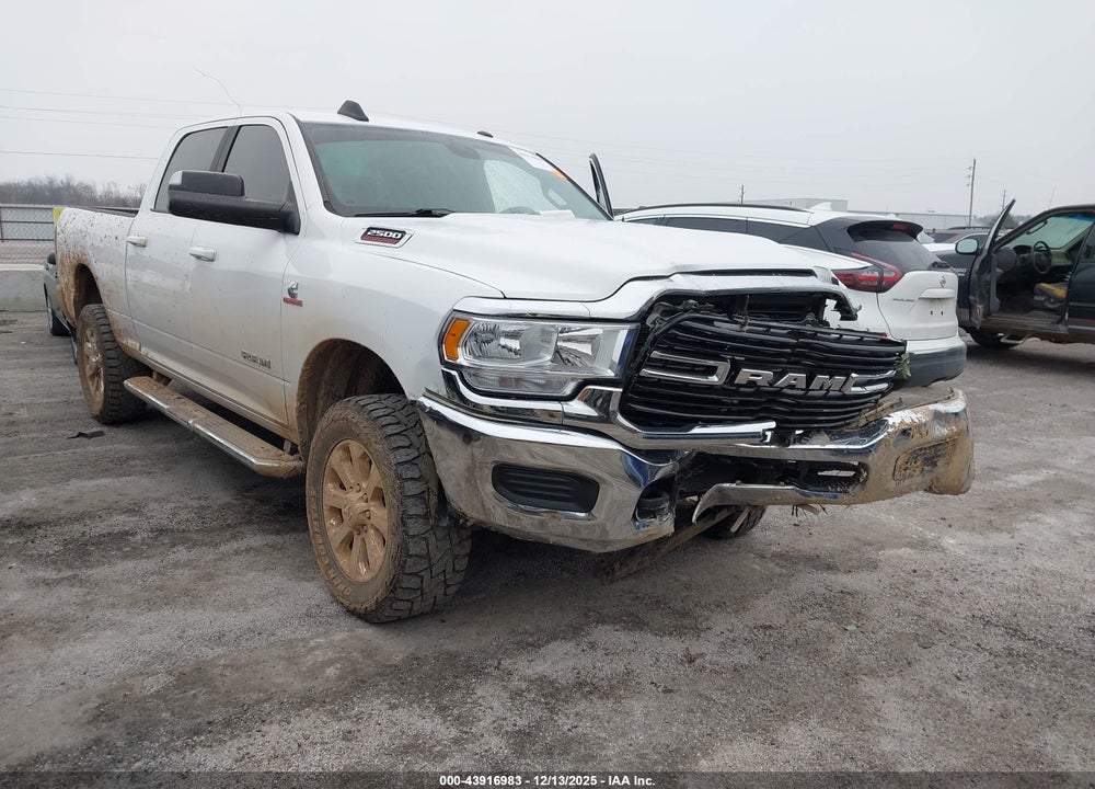 2021 RAM 2500 BIG HORN  4X4 6'4 BOX VIN: 3C6UR5DL2MG555517