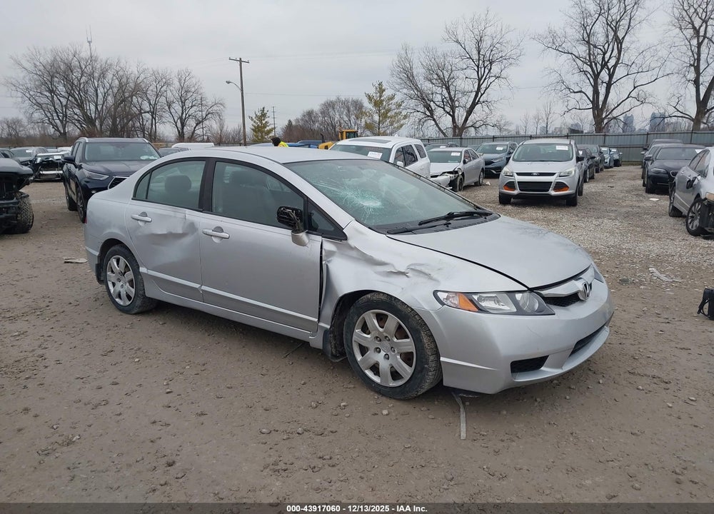 2009 HONDA CIVIC LX VIN: 19XFA16569E046405
