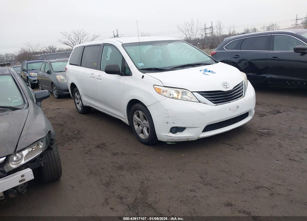 2014 TOYOTA SIENNA L V6 7 PASSENGER VIN: 5TDZK3DC1ES419681
