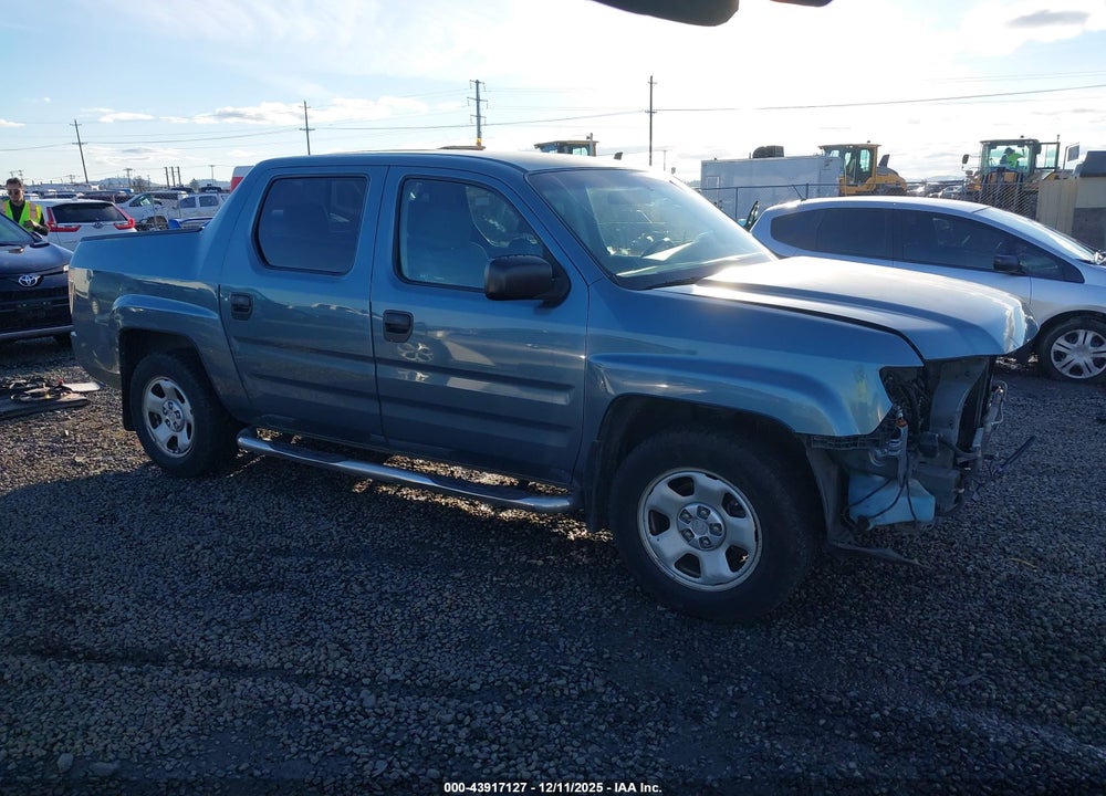 2008 HONDA RIDGELINE RT VIN: 2HJYK16268H535137
