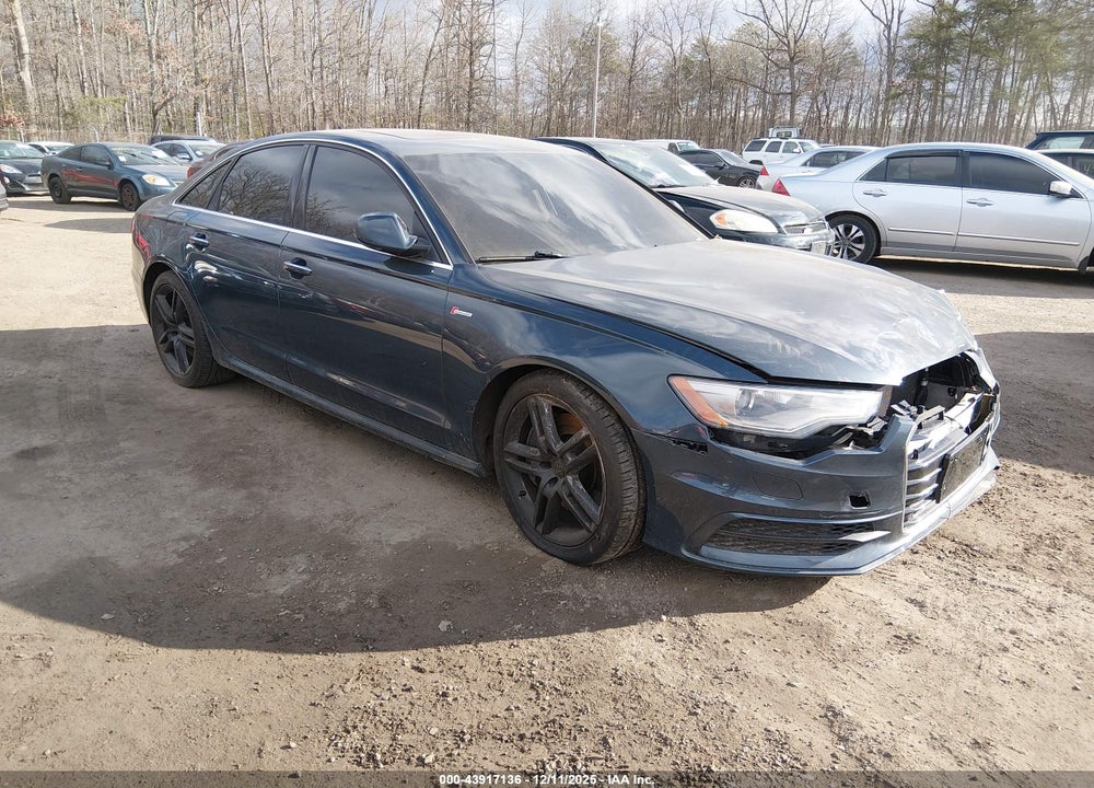 2015 AUDI A6 3.0T PREMIUM PLUS VIN: WAUFGAFC5FN016295