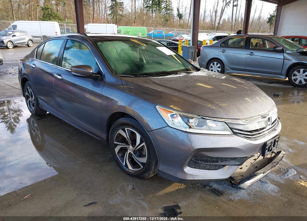 2016 HONDA ACCORD LX VIN: 1HGCR2F31GA016908