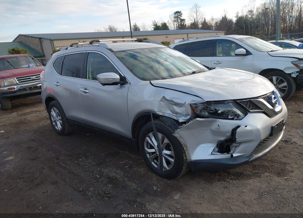 2015 NISSAN ROGUE SV VIN: 5N1AT2MTXFC906557