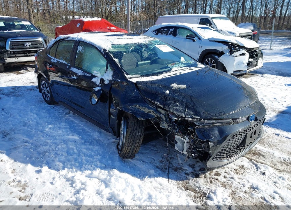 2022 TOYOTA COROLLA HYBRID LE VIN: JTDEAMDE5NJ060759