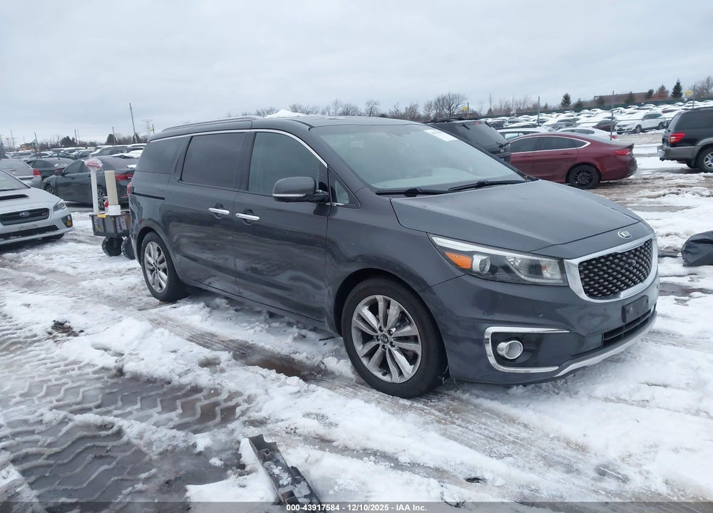 2015 KIA SEDONA SX LUXURY VIN: KNDME5C1XF6037230