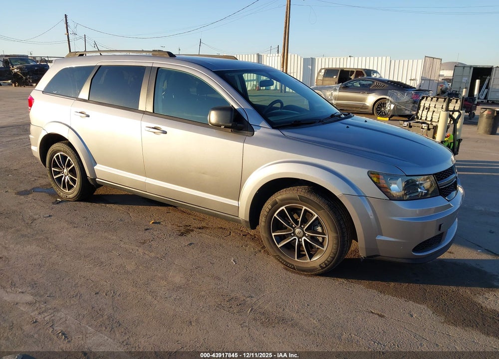 2018 DODGE JOURNEY SE VIN: 3C4PDCAB0JT241873