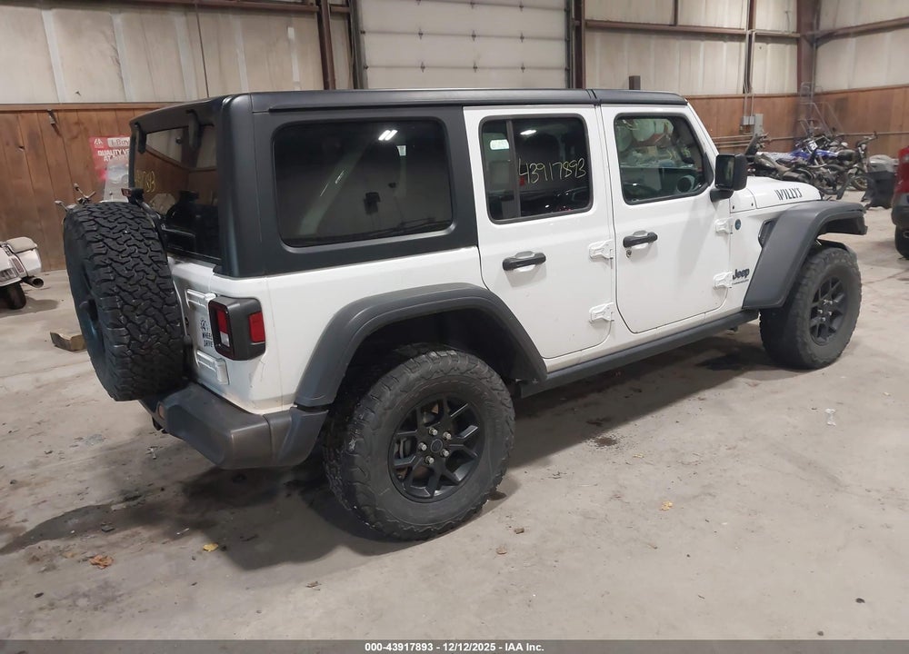 2024 JEEP WRANGLER 4XE WILLYS 4XE VIN: 1C4RJXN63RW145246