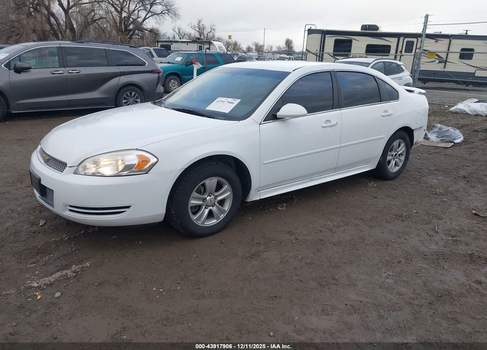 2012 CHEVROLET IMPALA LT VIN: 2G1WB5E30C1172986