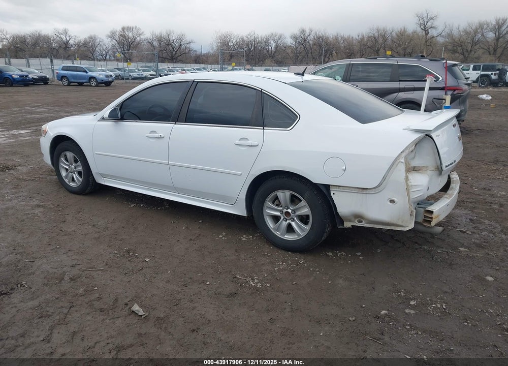 2012 CHEVROLET IMPALA LT VIN: 2G1WB5E30C1172986