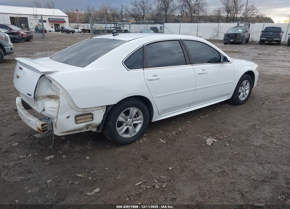 2012 CHEVROLET IMPALA LT VIN: 2G1WB5E30C1172986