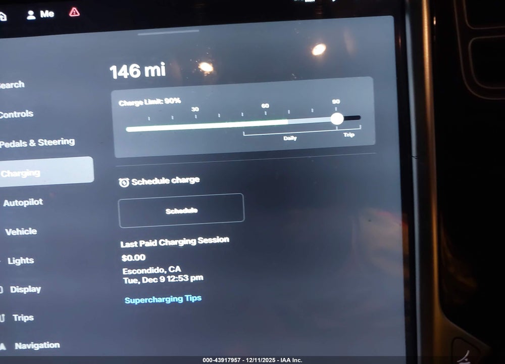 2016 TESLA MODEL S 60/70/75/85 VIN: 5YJSA1E12GF119760