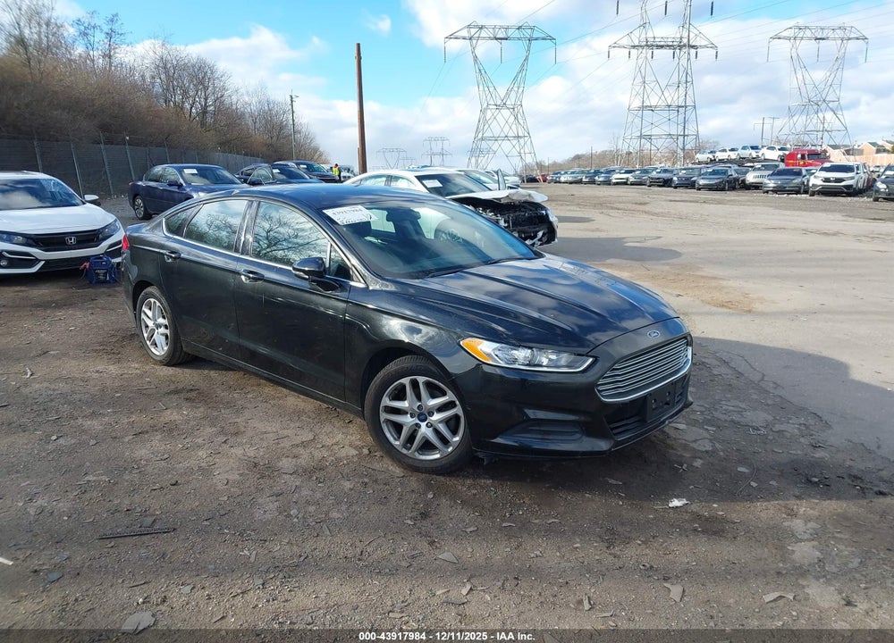 2014 FORD FUSION SE VIN: 3FA6P0H74ER350817