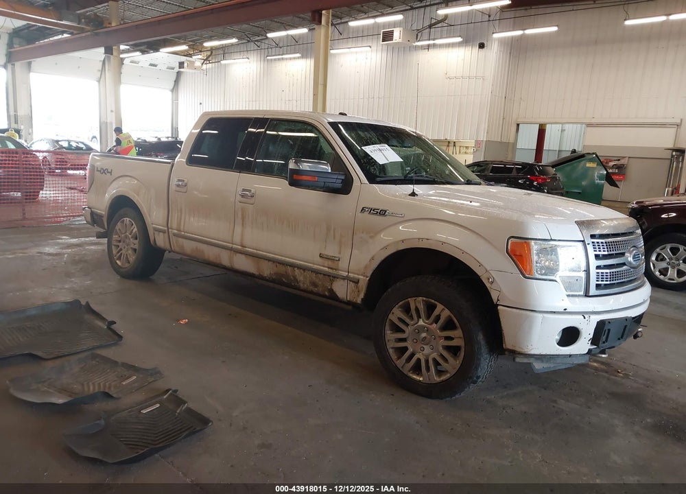 2011 FORD F-150 PLATINUM VIN: 1FTFW1ET1BFC41695