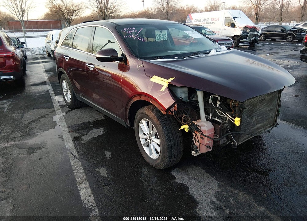 2019 KIA SORENTO 3.3L LX VIN: 5XYPG4A55KG480013