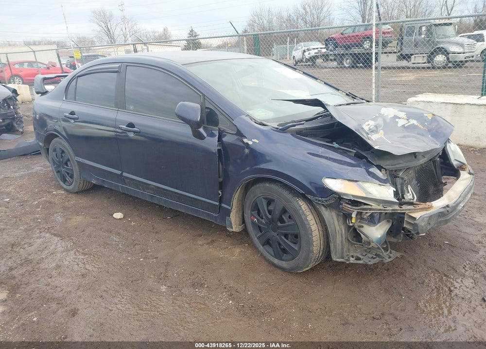 2008 HONDA CIVIC LX VIN: 1HGFA16518L035643