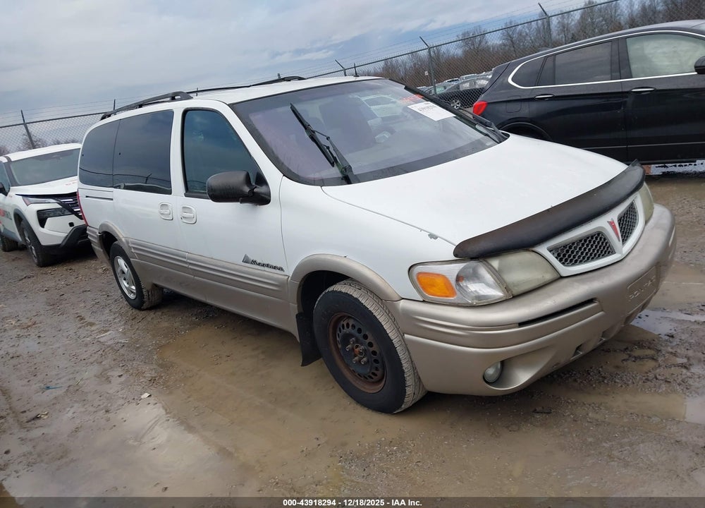 2001 PONTIAC MONTANA M16 W/1SC PKG. VIN: 1GMDX03E71D270000