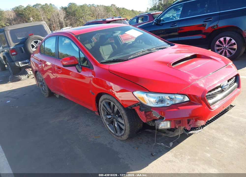 2017 SUBARU WRX PREMIUM VIN: JF1VA1E64H8831073