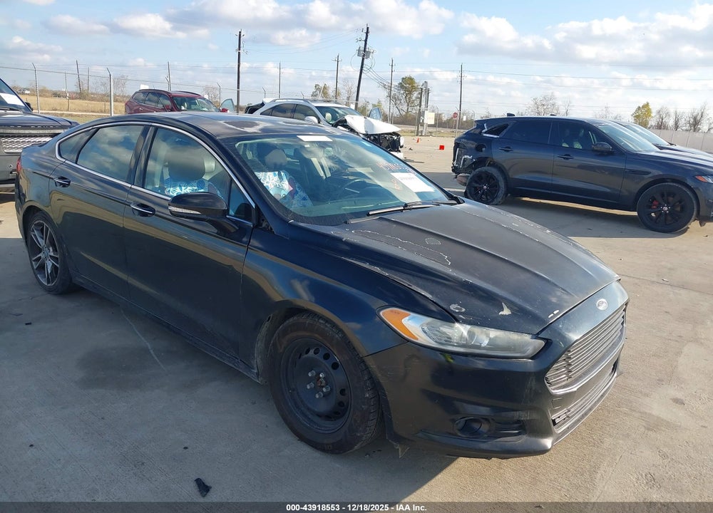 2013 FORD FUSION TITANIUM VIN: 3FA6P0K90DR141566