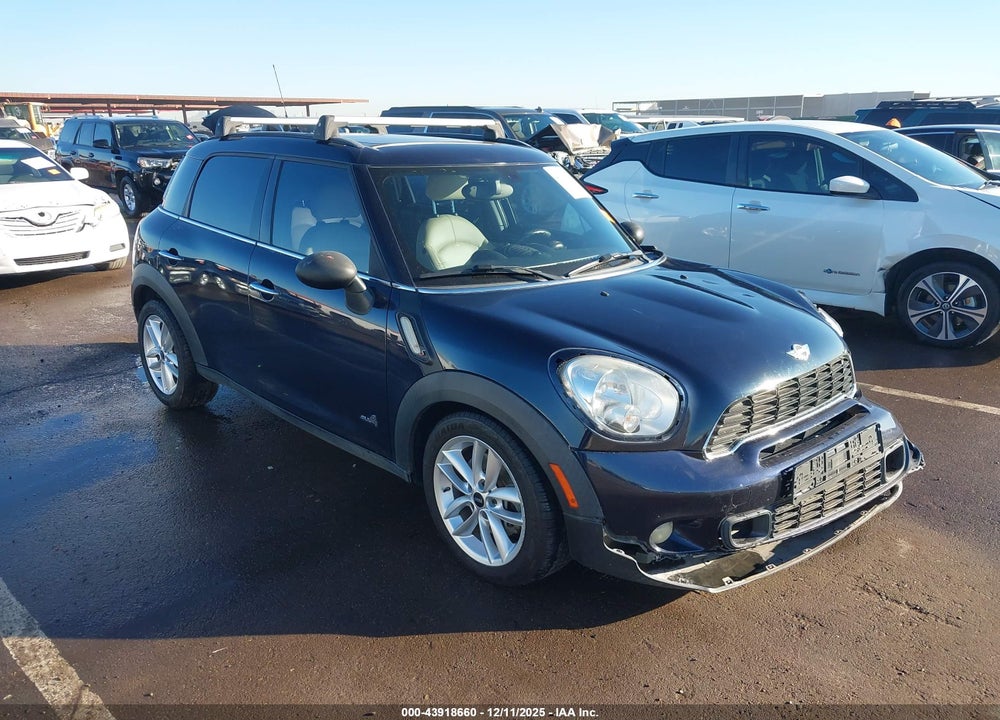 2013 MINI COUNTRYMAN COOPER S VIN: WMWZC5C53DWM15154