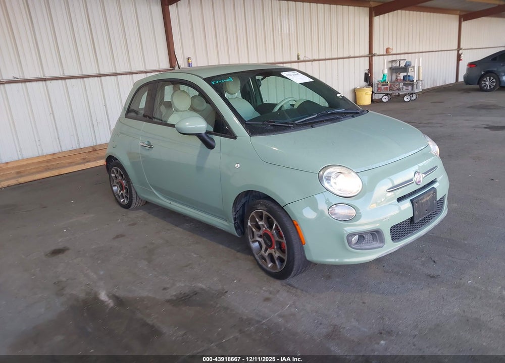 2015 FIAT 500 SPORT VIN: 3C3CFFBR9FT500295