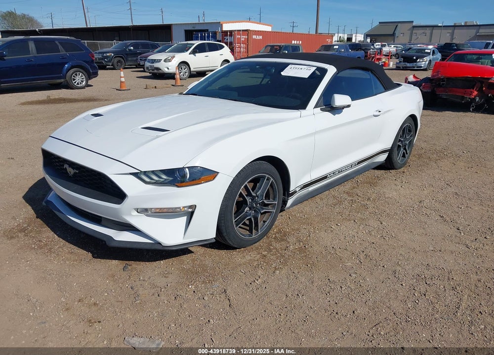 2020 FORD MUSTANG ECOBOOST PREMIUM VIN: 1FATP8UH5L5114502