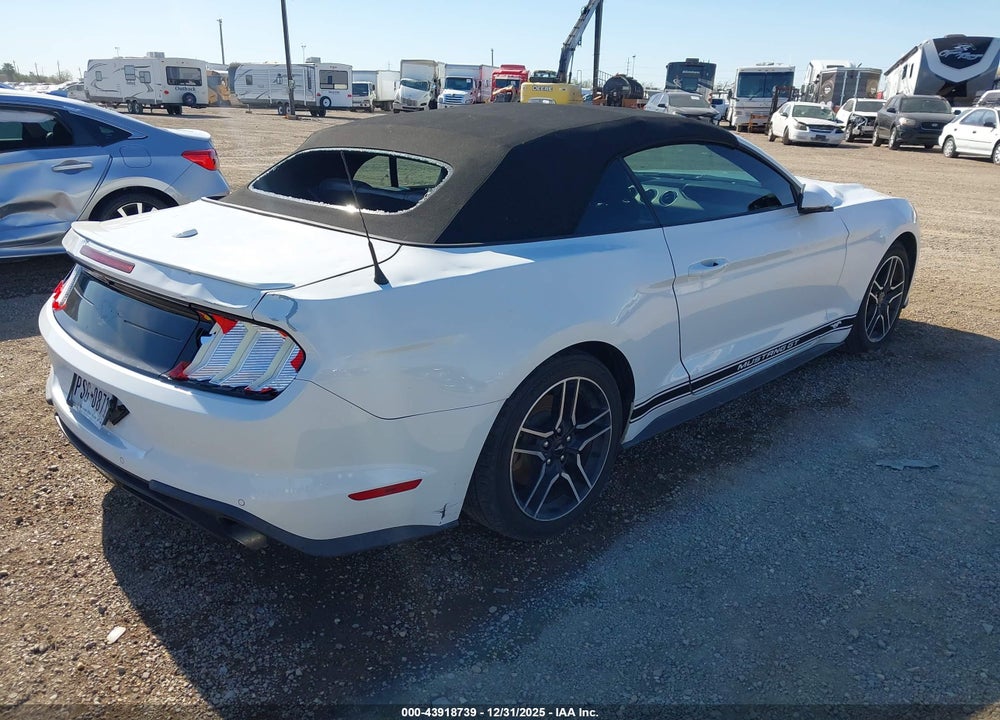 2020 FORD MUSTANG ECOBOOST PREMIUM VIN: 1FATP8UH5L5114502