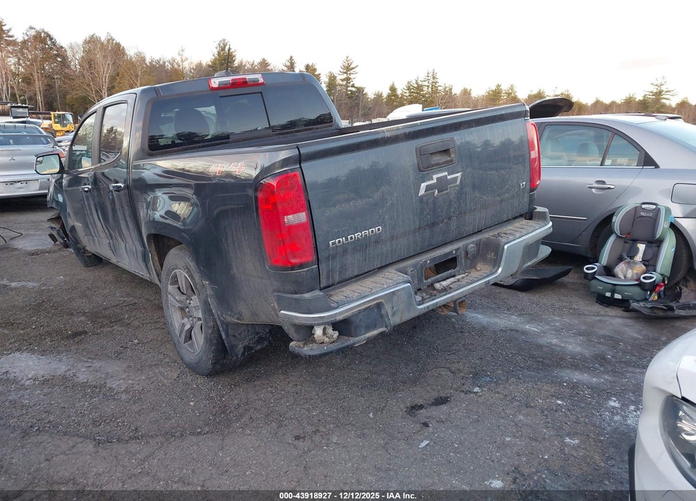 2016 CHEVROLET COLORADO LT VIN: 1GCGTCE34G1200653