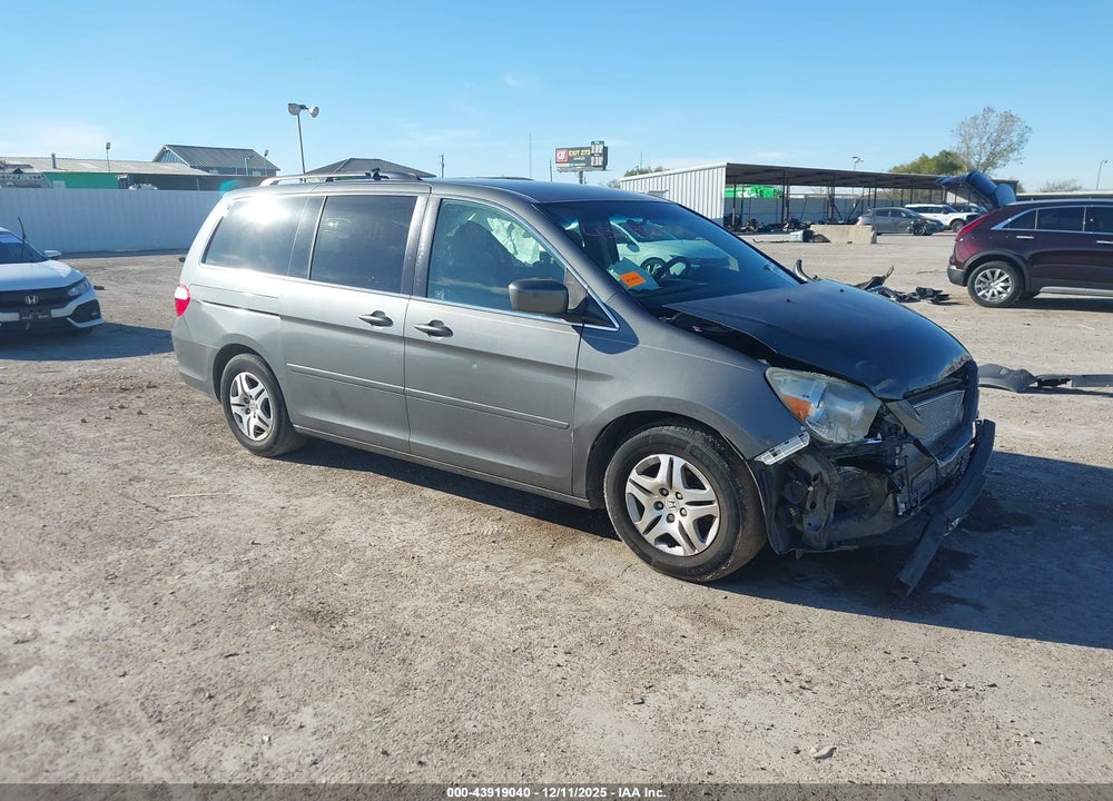 2007 HONDA ODYSSEY EX VIN: 5FNRL38467B047844