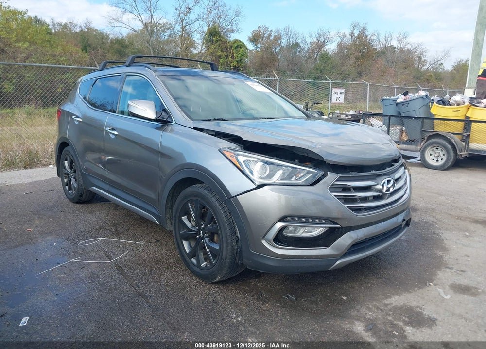 2017 HYUNDAI SANTA FE SPORT 2.0T ULTIMATE VIN: 5XYZW4LAXHG455834